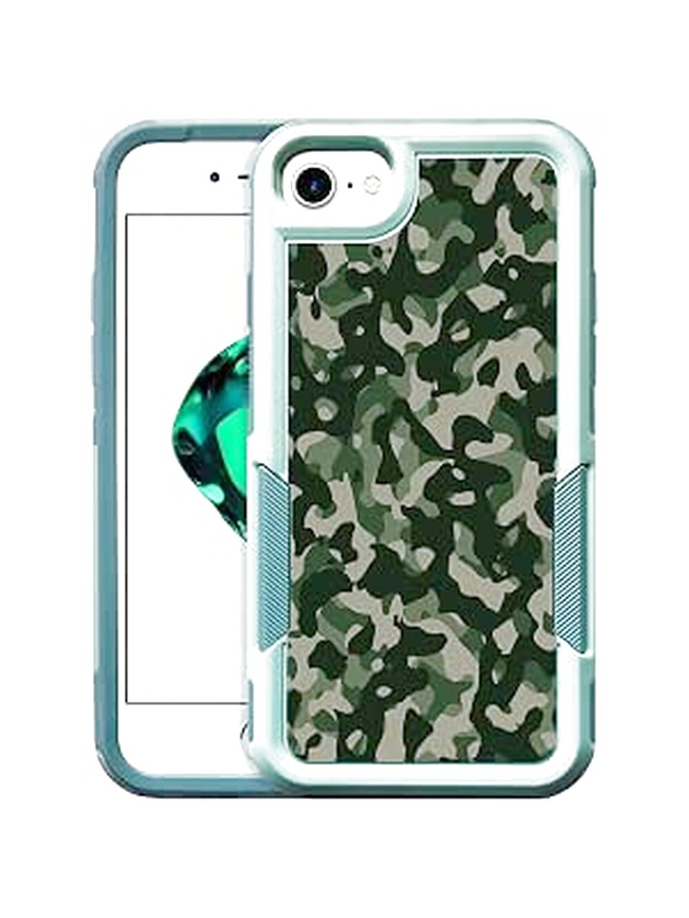VEGO Compatible for iPhone SE 2020 Case, iPhone 6 6s 7 8 Case, Military Grade...